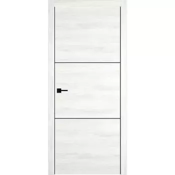 Дверь межкомнатная Urban2 800х2000 мм ПВХ норд велум глухая с замком и петлями