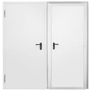 Дверь противопожарная Промет ДП-EIS-60 глухая левая белый RAL 9003 950х2050 мм