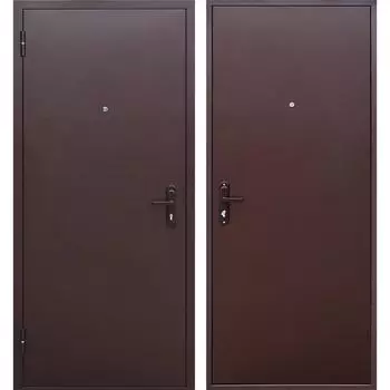 Дверь входная Ferroni Стройгост 5 РФ левая медный антик - медный антик 960х2050 мм