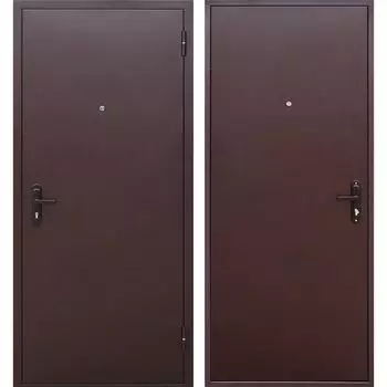 Дверь входная Ferroni Стройгост 5 РФ правая медный антик - медный антик 960х2050 мм