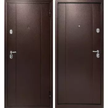 Дверь входная Форпост 74 правая медный антик - медный антик 950х2050 мм