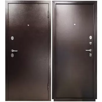 Дверь входная Промет Марс/Титан правая медный антик - медный антик 960х2050 мм