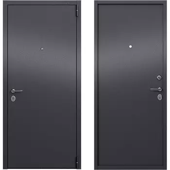 Дверь входная Torex Элегант Стил правая букле графит - букле графит 950х2050 мм
