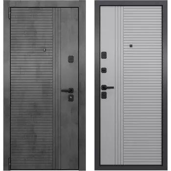 Дверь входная Torex Талса левая ферро - бетон темный 860х2050 мм