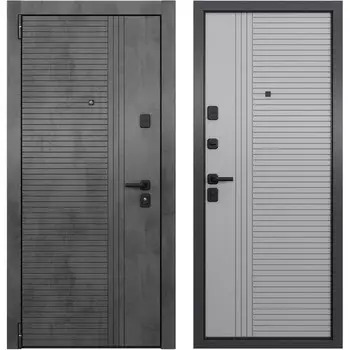 Дверь входная Torex Талса левая ферро - бетон темный 950х2050 мм