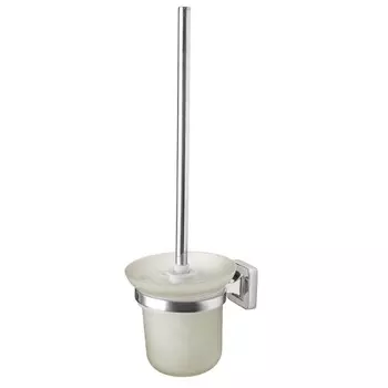 Ершик для унитаза Delphinium 6590 подвесной стекло/металл хром (102269)