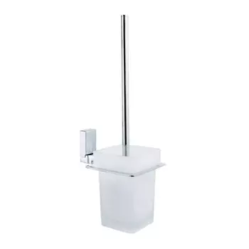 Ершик для унитаза Haiba HB8810 подвесной стекло/металл хром (551055)