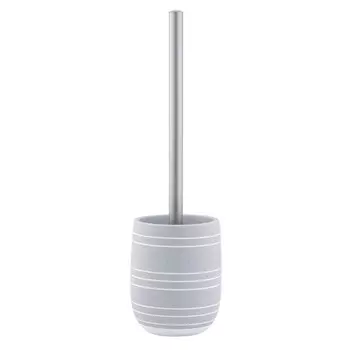 Ершик для унитаза Master House Granit напольный полирезин серый (75212)