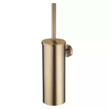 Ершик для унитаза Swedbe Select подвесной металл золото (9808GO)