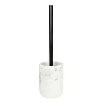 Ершик для унитаза Zenfort Бьянка напольный полирезин белый (107347)