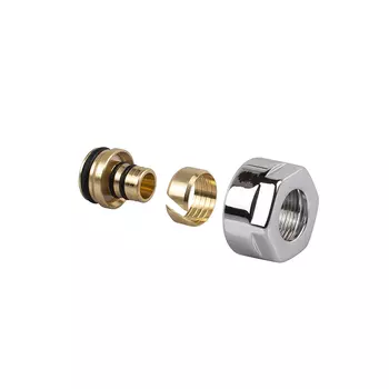 Евроконус SR Rubinetterie 16 мм х 3/4 для многослойной трубы (E383-2000C0F0)