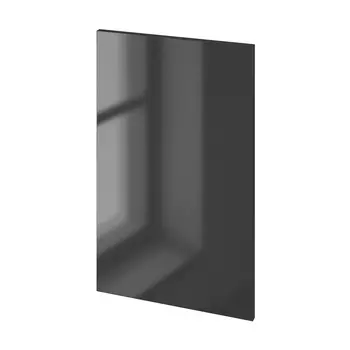 Фасад боковой черный глянец 330х720х18 мм