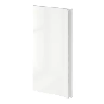 Фасад угловой белый глянец 346х716х18 мм