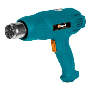 Фен строительный электрический Bort BHG-2000X 2000 Вт (91272577)