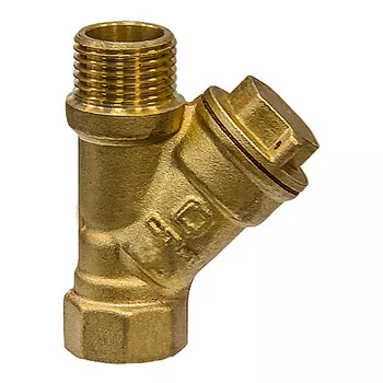 Фильтр косой CTM с заглушкой 1 ВР(г) х 1 НР(ш) (CBYFF001)