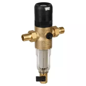 Фильтр промывной с редуктором Goetze FD07-3/4C (SP) (GTZFIN007) с гнездом под манометр 3/4 НР(ш)