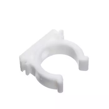 Фиксатор полипропиленовый FV-Plast 32 мм для полипропиленовых труб с защелкой серый (904032)