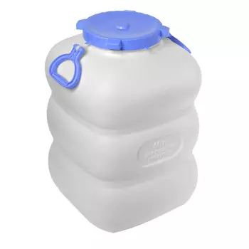 Фляга для жидких/сыпучих веществ Мартика Гранде 60 л пластиковая с крышкой белая
