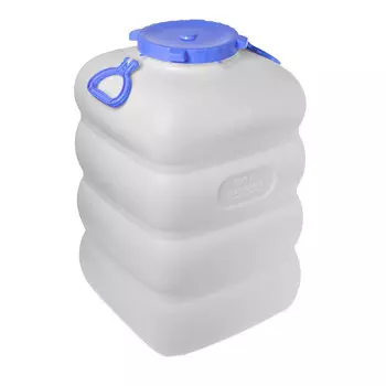 Фляга для жидких/сыпучих веществ Мартика Гранде 100 л пластиковая с крышкой белая