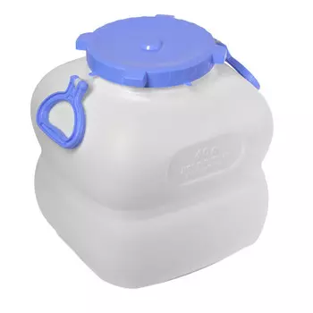 Фляга для жидких/сыпучих веществ Мартика Гранде 40 л пластиковая с крышкой белая