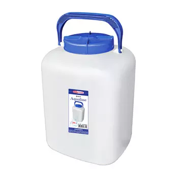Фляга ЭльфПласт Aqualine 20 л пластиковая с крышкой белая