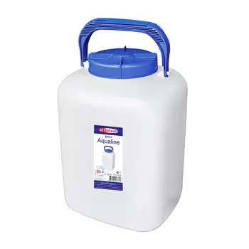 Фляга ЭльфПласт Aqualine 35 л пластиковая с крышкой белая