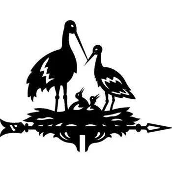 Флюгер Аисты 512х443 мм