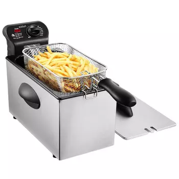 Фритюрница Kitfort КТ-2022 серебристая