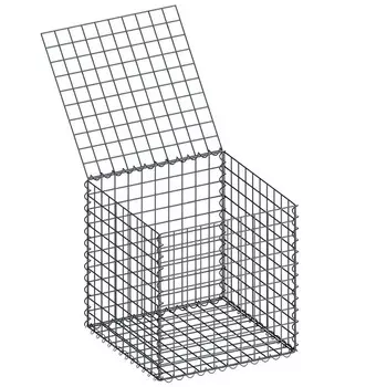 Габион сетчатый 400х400х400 мм ячейка 50х50 мм цинк Таврос