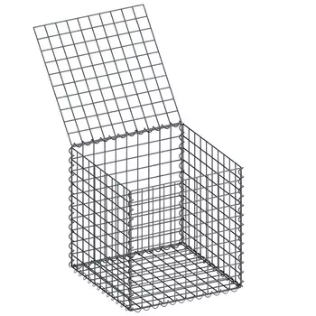 Габион сетчатый 400х400х400 мм ячейка 50х50 мм цинк Таврос