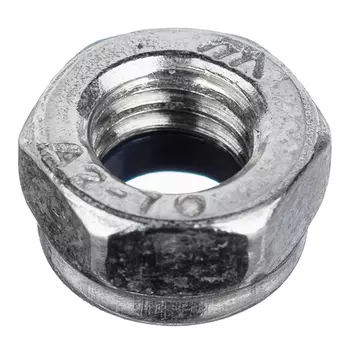 Гайка самоконтрящаяся нержавеющая сталь М6 DIN 985 (10 шт.)