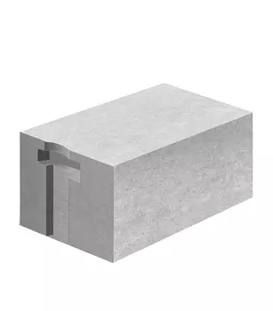 Газобетон ЛСР 400х250х625 мм D400