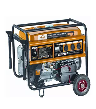 Генератор бензиновый 5.5 кВт Denzel GE6900E