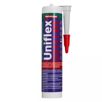 Герметик гибридный Uniflex PU3344 PU НТ черный 290 мл