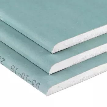 Гипсокартон Knauf Аквамарин 2500х1200х12,5 мм повышенной влагостойкости