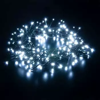 Гирлянда светодиодная Eurosvet Мишура белая 5 м (a056072)