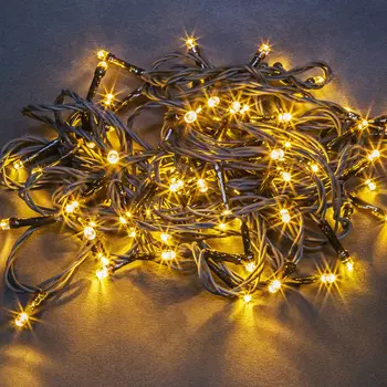 Гирлянда светодиодная Navigator Нить теплый белый 11,5 м (61 819)