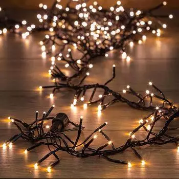 Гирлянда светодиодная Neon-Night Кластер теплый белый 3 м (303-626)