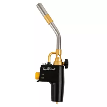 Горелка для газовых баллонов Turbojet TJ757-M с пьезоподжигом и регулятором