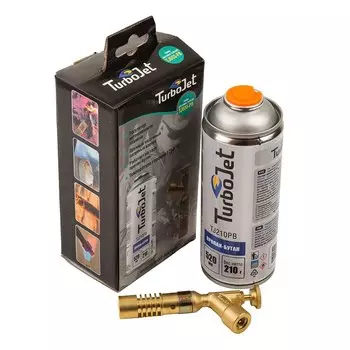 Горелка с газовым баллоном Turbojet TJ533-PB с регулятором