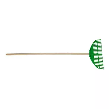 Грабли веерные Инструм-Агро Гардения (010819-1) полипропиленовые для уборки листьев и травы 22 зуба 1200 мм