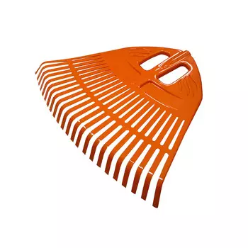 Грабли веерные Инструм-Агро Гардения (010820) полипропиленовые для уборки листьев и травы 23 зуба