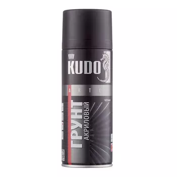 Грунт аэрозольный Kudo Arte черный 520 мл