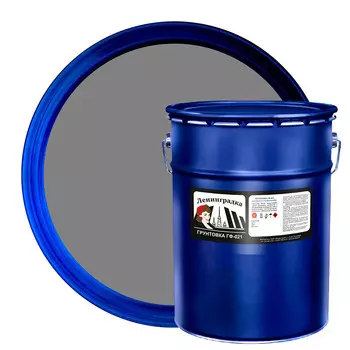 Грунт Ленинградка ГФ-021 серый 25 кг