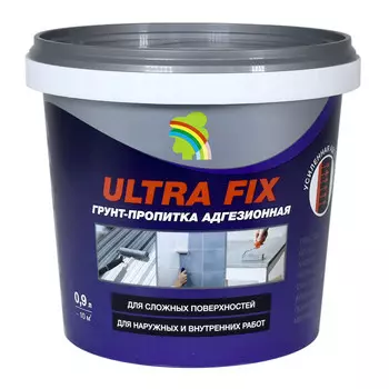 Грунт Радуга Ultra Fix глубокого проникновения адгезионный 0,9 л