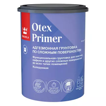 Грунт Tikkurila/Tikkivala Otex Primer белый адгезионный 0,9 л