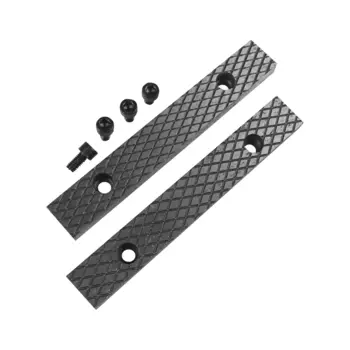 Губки сменные Berger стальные для слесарных тисков 200 мм (BG1345)