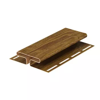 H-профиль соединительный Docke Lux 3000 мм миндаль