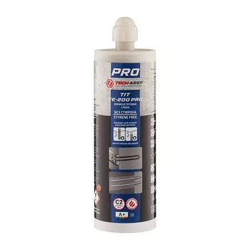 Химический анкер инжекционная масса 400 мл винилэстровая смола Tech-Krep Pro TIT VE-200