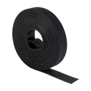 Хомут-липучка для крепления кабеля EKF PROxima 16 мм 5 м полиамидный черный (hlft-1-b)